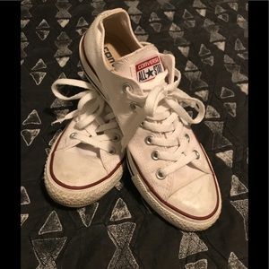 White converse all star